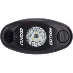 RIGID Industries A-Series Black Low Power LED Light - Single - Cool White