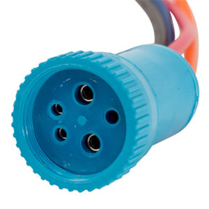 Bluewater 19mm Electronic Deutsch Connector w/4-Wire Pigtal - 4' Lead