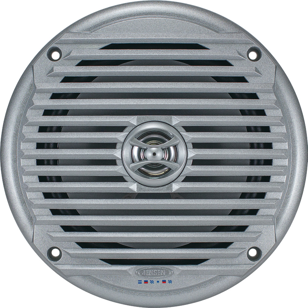JENSEN 7-1/8" MS6007S Marine Speaker - Silver