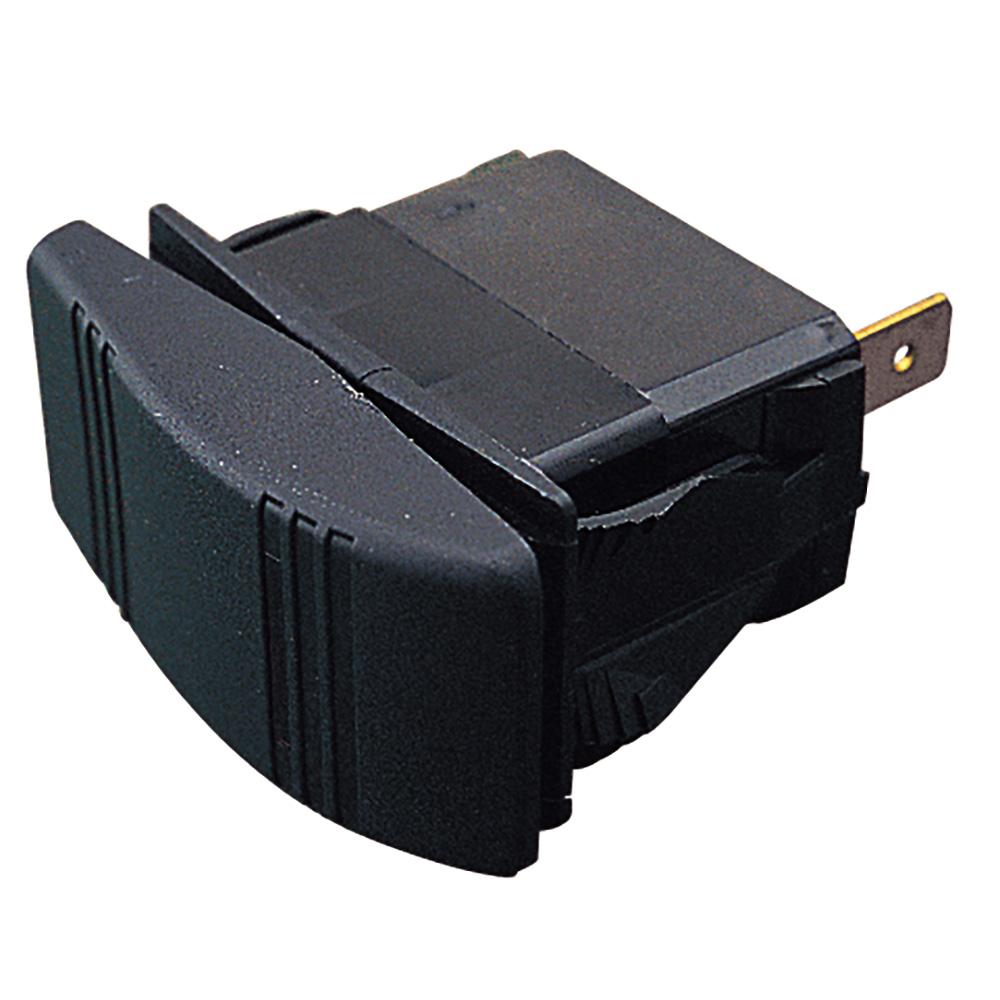 Sea-Dog Illuminating Contura® Rocker Switch - Stamped Brass/Injection Molded Nylon/Polycarbonate