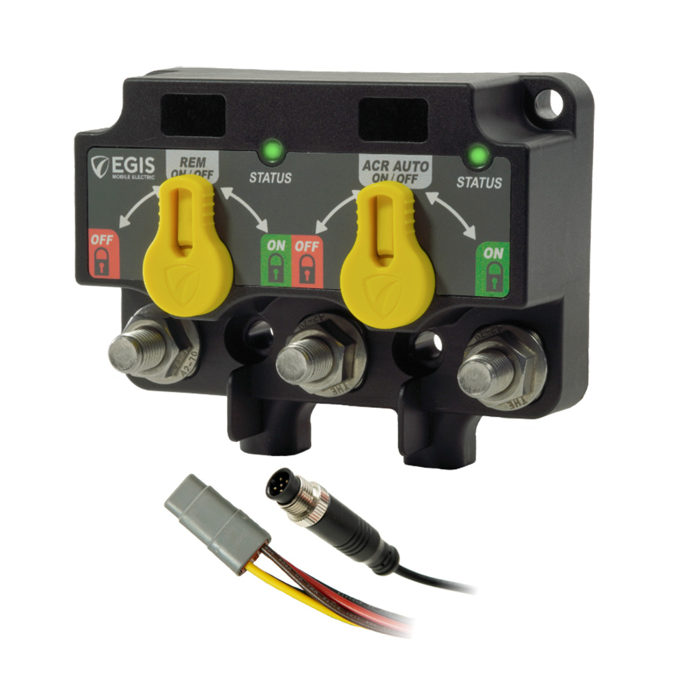 Egis Dual XD - NMEA 2000 - ACR/Relay w/Knobs - 8 Position DT