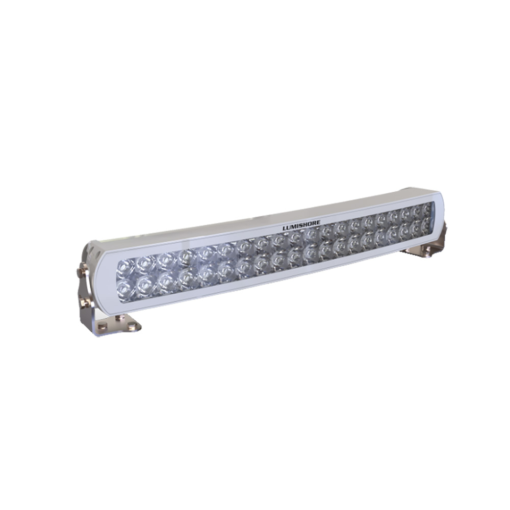 Lumishore 20" Curved Light Bar - White