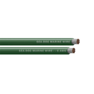 Sea Dog 6 AWG Green Battery Cable - 250'