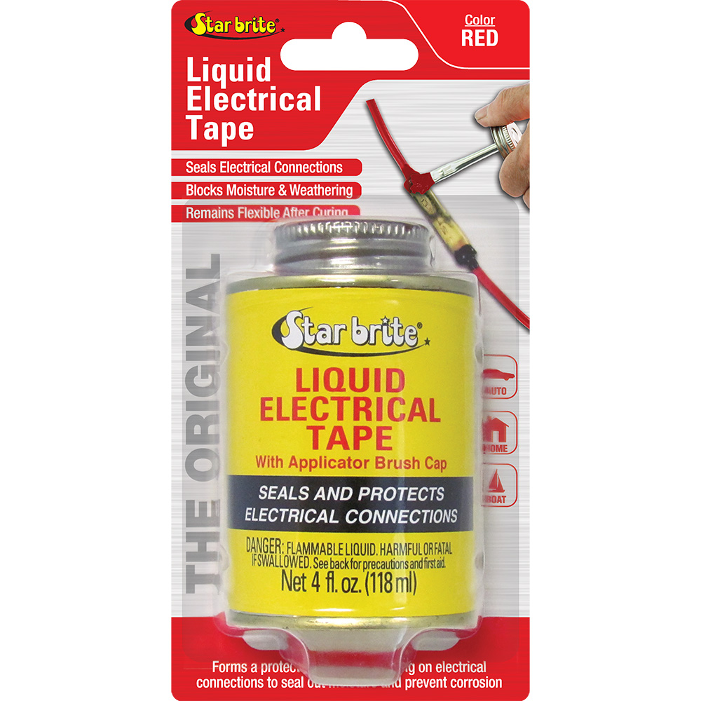 Star brite Liquid Electrical Tape - Red - 4 oz