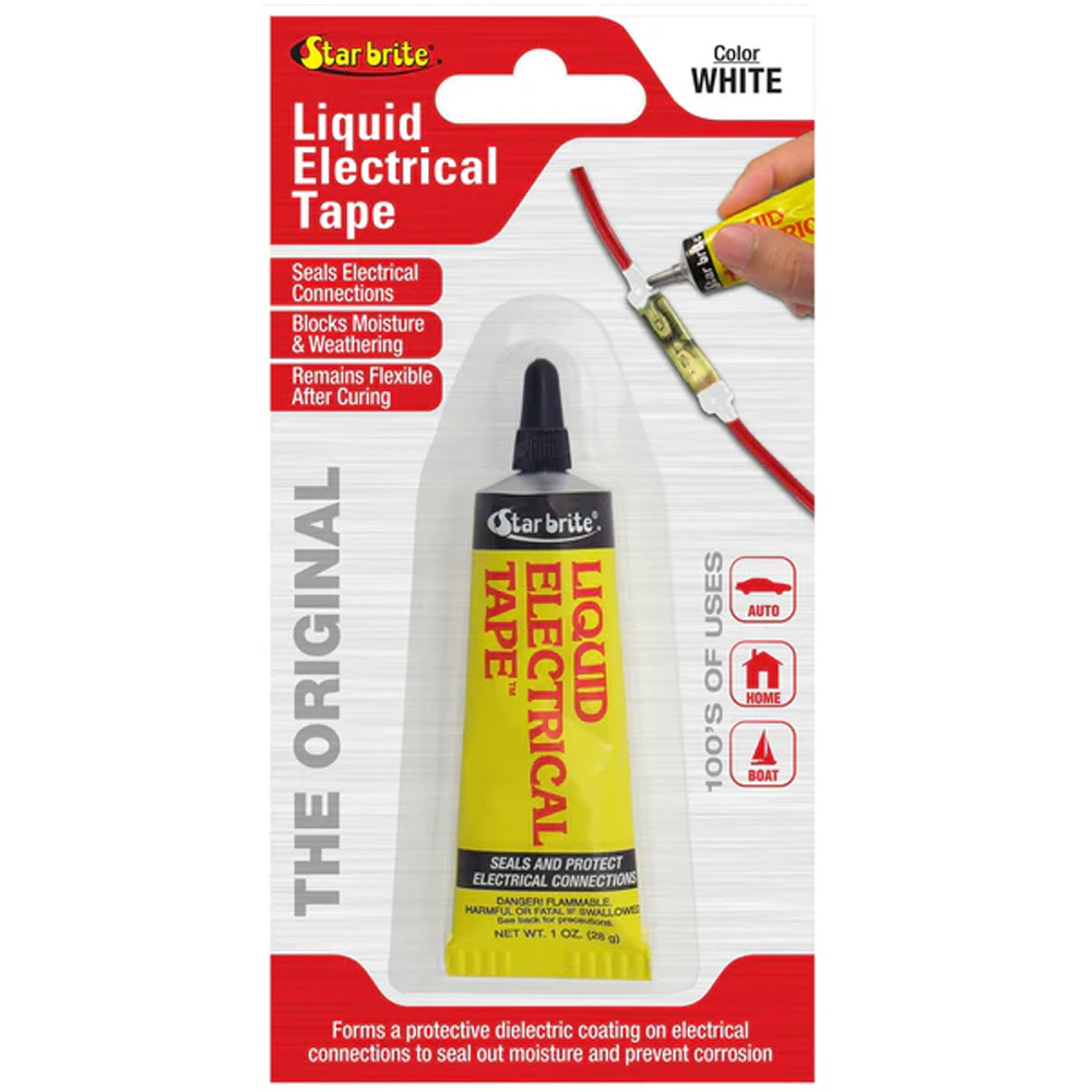 Star brite Liquid Electrical Tape - White - 1 oz