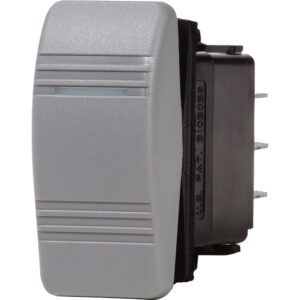 Blue Sea 8221 Water Resistant Contura III Switch - (ON)-OFF-ON - Grey