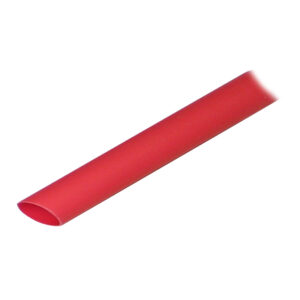Ancor Adhesive Lined Heat Shrink Tubing (ALT) - 1/2" x 48" - 1-Pack - Red