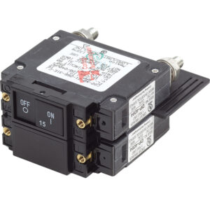Blue Sea 7462 UL-489 Circuit Breaker - 15A Flat Rocker