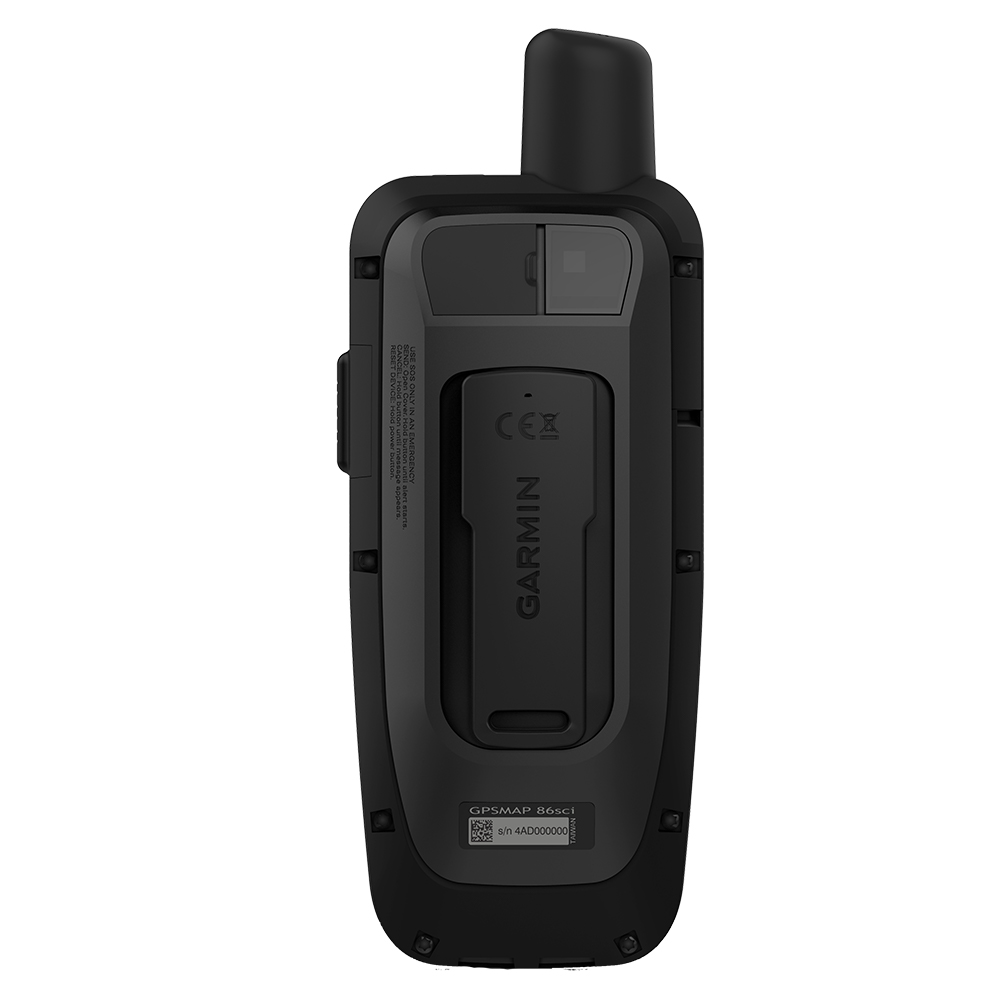 Garmin GPSMAP® 86sci Handheld w/inReach® & BlueChart® g3 Coastal Charts - Image 4