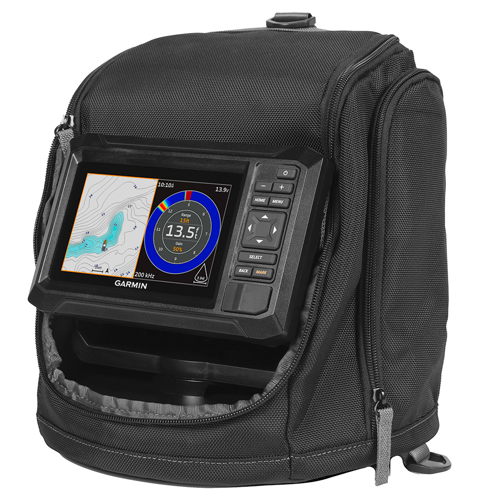 Garmin ECHOMAP™ UHD2 Keyed 5" cv Ice Fishing Bundle w/ECHOMAP™ UHD2 53cv & Dual Beam-IF Transducer - Image 2